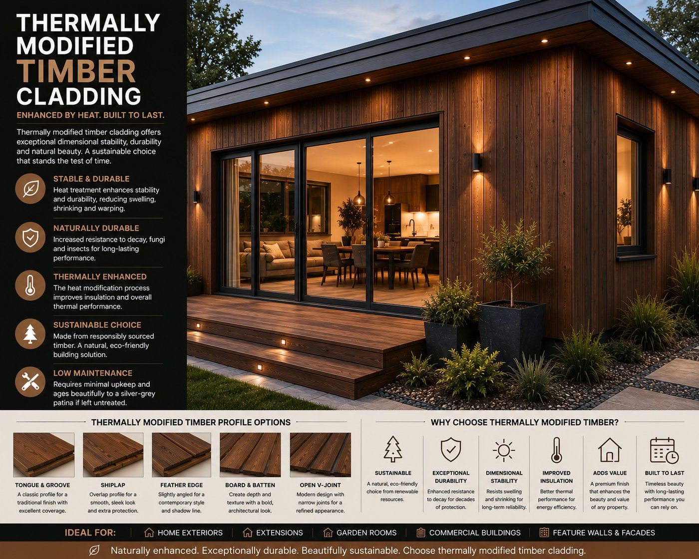 Thermally Modified Timber
